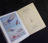 W E JOHNS (ed): WINGS A BOOK OF FLYING ADVENTURES, [1931], 1st edn, orig cl, worn