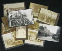 A modern Album containing 220+ circa early 20th Century monochrome photographs, images include