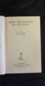 W E JOHNS: SOME MILESTONES IN AVIATION, [1935], 1st edn, orig cl