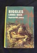 W E JOHNS: BIGGLES LOOKS BACK, 1965, 1st edn, orig cl, d/w