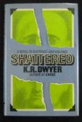 DEAN COONTZ “K R DWYER”: SHATTERED, NY, 1973, 1st edn, 2nd printing, sigd and inscribed on hf ttl “