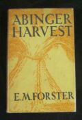 E M FORSTER: ABINGER HARVEST, L, Edward Arnold, 1933, 1st edn, 1st issue, orig cl, d/w