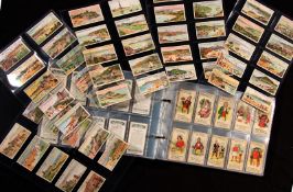 A modern Album: Sixteen assorted Cigarette and Trade Card Sets including: Wills: SEASIDE RESORTS