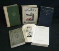 J B PRIESTLEY: ANGEL PAVEMENT, 1930, 1st edn, orig cl, d/w + JOHN GALSWORTHY: MAID IN WAITING, 1931,