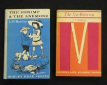 L P HARTLEY (2 ttls): THE SHRIMP AND THE ANEMONE, 1967, sigd and inscsr, orig pict bds; THE GO-