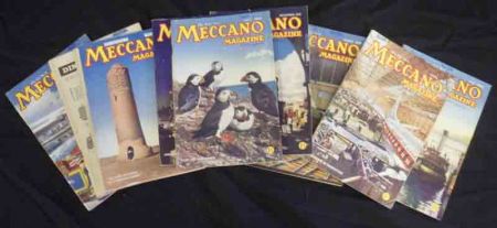 Small Box: MECCANO MAGAZINE, 1944-47, 1956-59, good quantity assorted issues