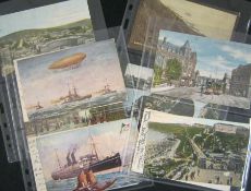 Two Albums assorted PPC’s including UK topo, Cromer, Sheringham, Great Yarmouth, Gorleston,