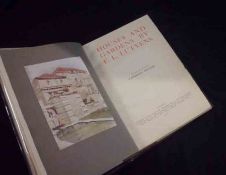 LAWRENCE WEAVER: HOUSES AND GARDENS BY E L LUTYENS, 1914, tls pasted verso of frontis, orig two tone