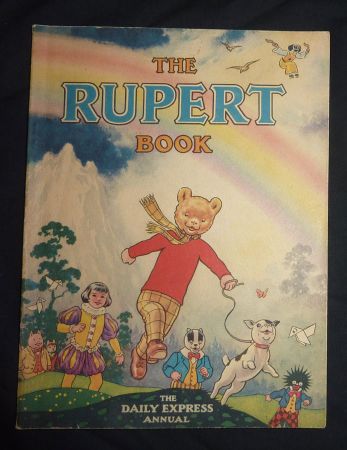 THE RUPERT BOOK, [1948], Annual, price unclipped, 4to, orig pict wraps