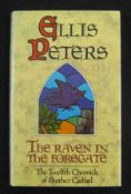 EDITH PARGETER “ELLIS PETERS”: THE RAVEN IN THE FOREGATE, 1986, 1st edn, orig cl, d/w