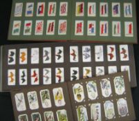 Three Albums: Assorted Cigarette Card Sets including: John Player: WILD BIRDS 1932; POULTRY 1931;