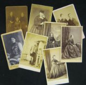 A modern Album containing 40+ Carte de Visites and circa 110 other late 19th/early 20th Century