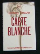 JEFFERY DEAVER: CARTE BLANCHE A JAMES BOND NOVEL, 2011, 1st edn, orig cl, d/w