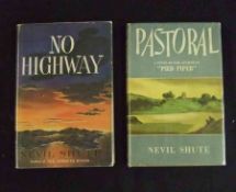 NEVILLE SHUTE: PASTORAL, NY, William Morrow, 1944, 1st edn cl d/w, NO HIGHWAY, NY, William Morrow,