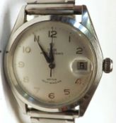 A circa 1970s Tudor Prince-Oysterdate Rotor Self-Winding Wristwatch (by Rolex), stainless steel