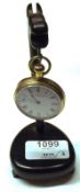 A 1st quarter of the 20th Century 10ct Gold Cased Open Face Fob Watch with button wind, level