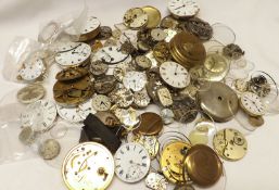 A large collection of assorted Pocket and Wristwatch Movements