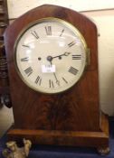 A late 19th Century Mahogany Cased Bracket Clock, Cousens & Whiteside, 20 Davies Street, Berkeley