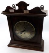 An early 19th Century Bracket Clock in later associated Case, platform lever escapement by Brockbank