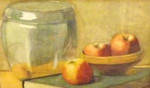 UNSIGNED, PAIR OF WATERCOLOURS (ONE UNFRAMED), Still Life Studies, 7” x 10” (2)
