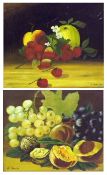 H SMITH, SIGNED, PAIR OF OILS ON CANVAS, Still Life Studies, 8” x 9” (2)