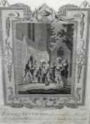 AFTER WALE, ENGRAVED BY LODGE, BLACK AND WHITE ENGRAVING (PUBLISHED BY A HOGG), “The Seizing of