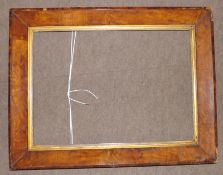 VICTORIAN ROSEWOOD PICTURE FRAME, 23” x 16”