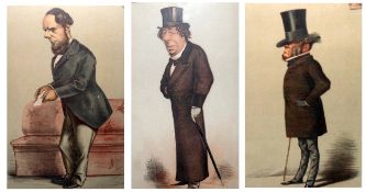 AFTER “APE”, SET OF SIX EARLY 20TH CENTURY VANITY FAIR CHROMOLITHOGRAPHS, Politicians of the Age (