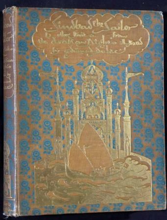 ARABIAN NIGHTS: SINBAD THE SAILOR, ill E Dulac [1914], 1st trade edn, 23 tipped in col’d plts,