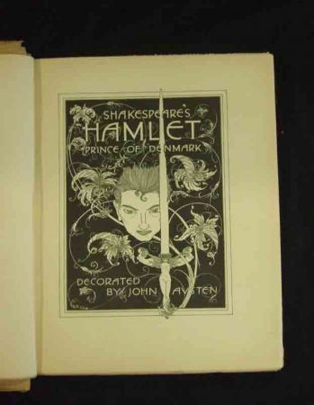 WILLIAM SHAKESPEARE: HAMLET, ill John Austen, L, Selwyn & Blount, [1922], 1st edn, 4to, orig parch