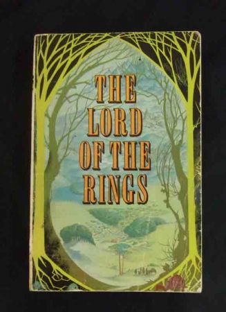 JOHN RONALD REUEL TOLKIEN: THE LORD OF THE RINGS, 1968, 1st 1 vol paperback edn, orig pict wraps.