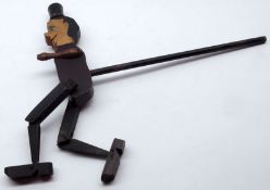 A Wooden Jolly Boy Die-Cut Jig Dancer