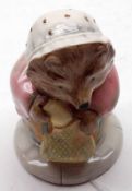 A Beswick Beatrix Potter Model “Mrs Tiggy-Winkle Buys Provisions”, BP11A, 3” high