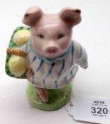 A Beswick Beatrix Potter Figure “Little Pig Robinson” 1st variation, BP3B
