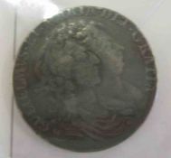 UK William and Mary 1689 Half-Crown