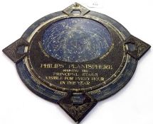 A Phillips Planisphere Moving Chart, showing the principal stars visible for every hour in the year,