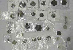 Packet: circa twenty-five UK mainly Roman Coins, good quantity identified
