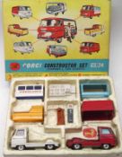 Corgi Constructor Set GS/24 (Commer ¾ tonne chassis) with 8 different combinations of chassis and