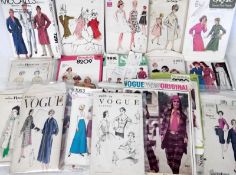 A large quantity of assorted Vintage Dressmaker’s Patterns, to include Vogue, Christian Dior,