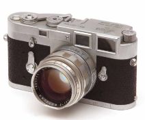 A 1963 Leica M3 35mm Rangefinder Camera No 1071606, fitted with a Summilux 1:1.2/50 Leitz Wetzlar