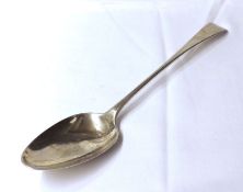 An interesting late 18th/early 19th Century probably Scottish provincial Basting Spoon, Old