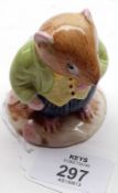 A Royal Doulton Brambly Hedge Figure “Old Vole”, BDH13, 3” high