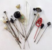 A bag containing a small quantity of Vintage Hat Pins