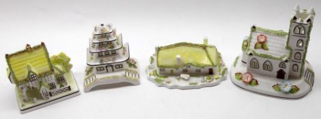 A collection of Coalport Cottages to include The Village Church, The Master’s House, Pagoda House