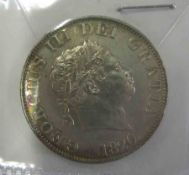 UK George III 1820 Half-Crown