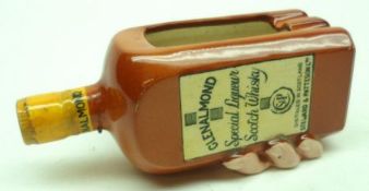 A Cavston, London, Glenalmond Special Liqueur Scotch Whisky Novelty Ashtray formed as hand holding a