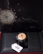 A modern Shop Stock two button Chronograph Wristwatch, BWC “Chronotempo”, 501099, the jewelled