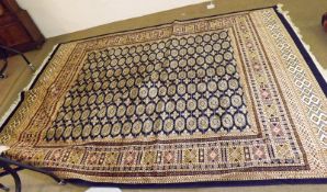 A modern Bokhara Carpet, 2.8m x 2m.