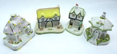 Four Coalport Cottages to include The Country Cottage, The Umbrella House, The Old Curiosity Shop