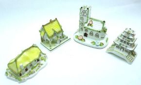 A collection of Coalport Cottages to include The Village Church, The Master’s House, Pagoda House